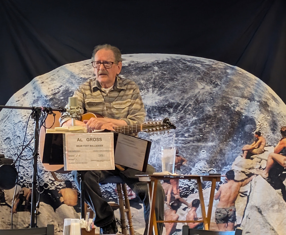 Bear Foot Balladeer on the Moon