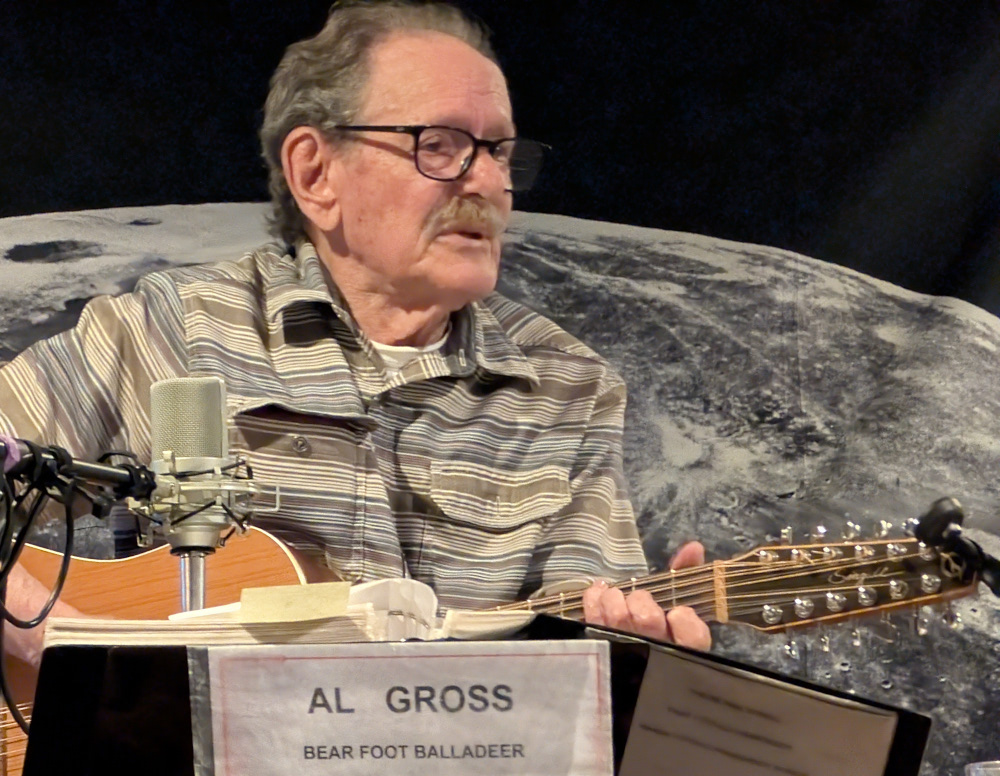 Bear Foot Balladeer on the Moon too