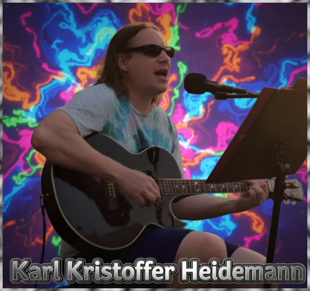 Karl Kristoffer Heidemann performing