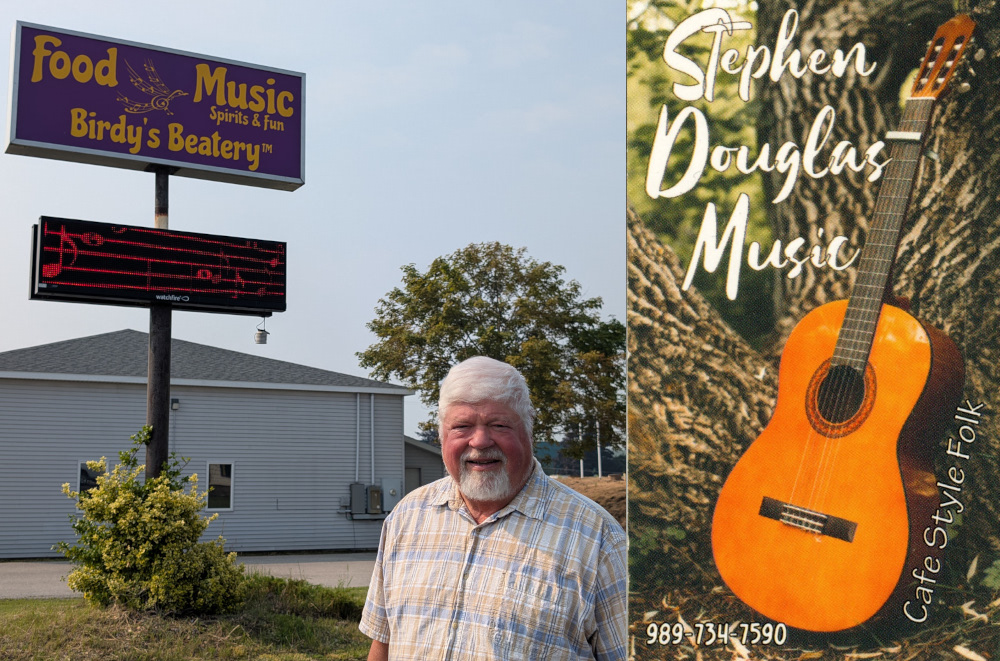 Steven Douglas Music performing at Birdy's Beatery